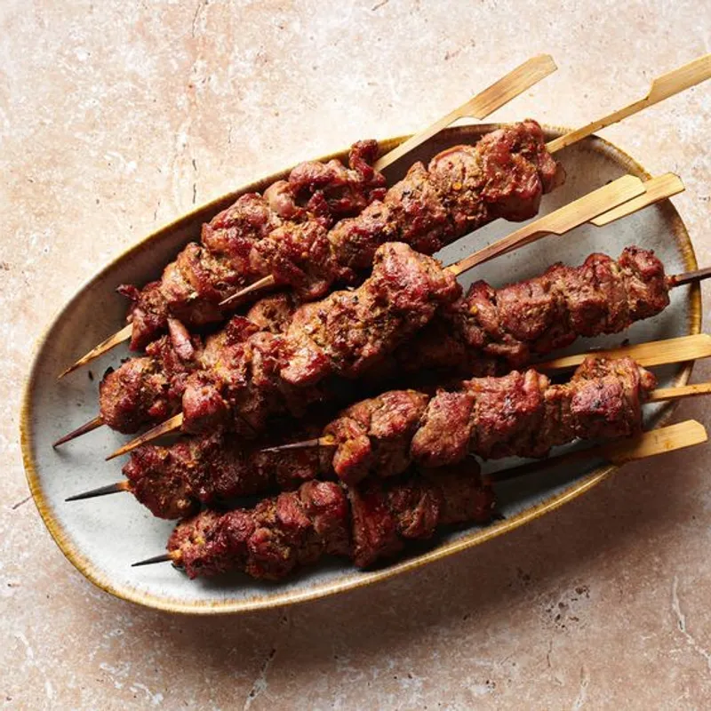 Bold Cumin Lamb Kebabs image